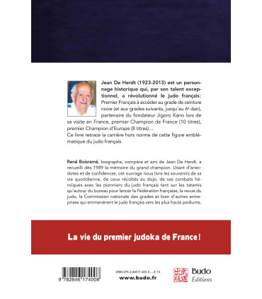 JEAN DE HERDT : Le premier entre tous les judokas